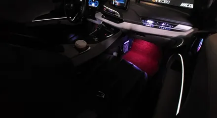 [인코브 정품] BMW i8 엠비언트 순정 색상 확장 및 송풍구와 스피커까지 하면 어떻게 변할까요? / 김포 고촌읍