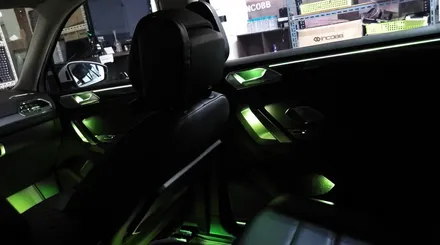 폭스바겐 티구안 올스페이스 엠비언트 무드등 꾸미기 1등은 수입차 전문 인코브 인천 지사라구요? / 김포 고촌읍