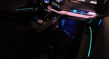 [인코브 정품] BMW i8 엠비언트 순정 색상 확장 및 송풍구와 스피커까지 하면 어떻게 변할까요? / 김포 고촌읍