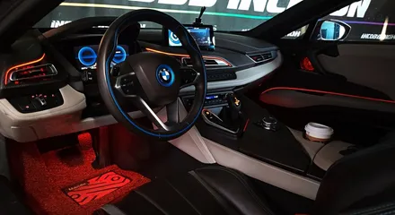 [인코브 정품] BMW i8 엠비언트 순정 색상 확장 및 송풍구와 스피커까지 하면 어떻게 변할까요? / 김포 고촌읍