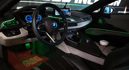 [인코브 정품] BMW i8 엠비언트 순정 색상 확장 및 송풍구와 스피커까지 하면 어떻게 변할까요? / 김포 고촌읍