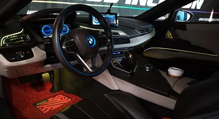 [인코브 정품] BMW i8 엠비언트 순정 색상 확장 및 송풍구와 스피커까지 하면 어떻게 변할까요? / 김포 고촌읍