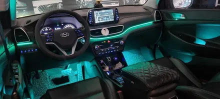 투싼tl 대구 엠비언트 시공으로 더욱 세련된 실내 ! / 대구 달성군