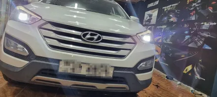 싼타페dm 반사판 교체로 정기검사 광도미달 해결 ! / 대구 달성군