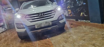 싼타페dm 반사판 교체로 정기검사 광도미달 해결 ! / 대구 달성군