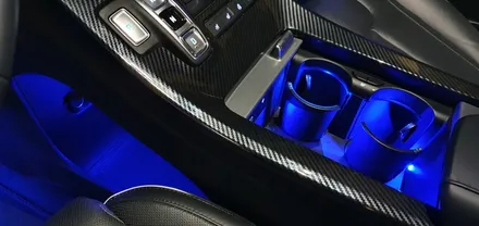 LED 컵홀더, 풋등 / 기어다이얼 대구 엠비언트  자체개발 렌즈 적용으로 전차종 가능 !!(팰리세이드, 카니발, K5, 쏘렌토) / 대구 달성군