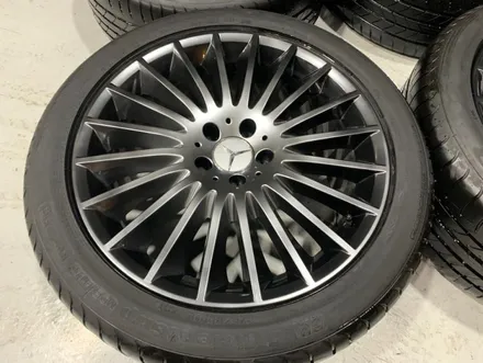 벤츠 S350 W222 19인치 순정휠 인치업 교체 고스트크롬 휠도색 / 양주 휠복원 휠도색 전문 (동그리타이어) / 양주시 고읍동