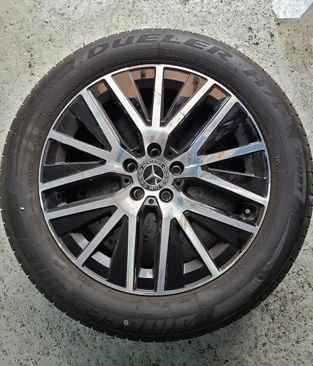 벤츠 GLC 220d 19인치 순정 휠 복원 휠 수리 / 의정부 양주 휠복원 휠도색 전문 (동그리타이어) / 양주시 고읍동