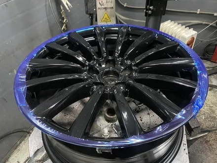 BMW 6GT 순정휠 유광블랙 휠도색 휠캡도색 휠복원 / 의정부휠도색 의정부휠복원 전문 (동그리모터스) / 양주시 고읍동