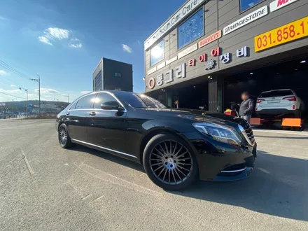벤츠 S350 W222 19인치 순정휠 인치업 교체 고스트크롬 휠도색 / 양주 휠복원 휠도색 전문 (동그리타이어) / 양주시 고읍동
