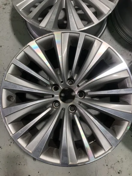 BMW 5GT 순정사이즈 금호 마제스티9, 275 40 19 장착/순정휠도색 휠커스텀 다이아몬드컷팅 투톤휠/양주 휠복원 양주 휠도색 타이어 전문 [동그리타이어] / 양주시 고읍동