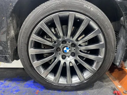 BMW 7시리즈 휠도색 19인치 순정휠 고스트크롬 휠도색 - 의정부 휠도색 휠복원 전문 (동그리모터스 양주점) / 양주시 고읍동