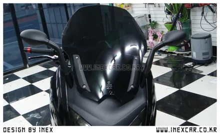 BMW C600 윈도우 카본랩핑 카스킨 작업 관악구 랩핑 추천샵 / 관악구 봉천동