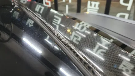 태양을 이기는 제품은 절대 없다!!! 리얼 카본의 사망과 랩핑 재시공 관악구 인익스 / 관악구 봉천동