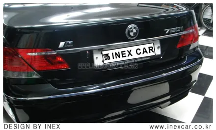 BMW 750i 라이트 필름 크롬몰딩 랩핑 작업 / 관악구 봉천동