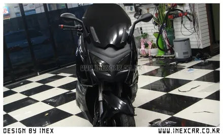 BMW C600 윈도우 카본랩핑 카스킨 작업 관악구 랩핑 추천샵 / 관악구 봉천동