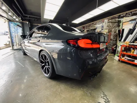 [팀카스킨 서초점] BMW M5 / 3M 2080 M27 무광 인디고 전체랩핑 / 서초구 방배동