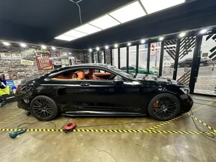 [팀카스킨 서초점] BENZ C Class Coupe 전체랩핑 제거 / 서초구 방배동