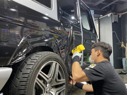 [팀카스킨 서초점] BENZ G63 AMG G바겐의 3M 1080 Gloss Black Metallic 전체랩핑 시공 / 서초구 방배동