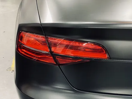 [팀카스킨 화성점] Audi A8 정체랩핑 / Avery satin black, 3M 4D real carbon point, Clifdesigns light color PPF / 서초구 방배동