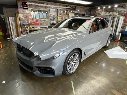 [팀카스킨 서초점] BMW 520D / #전체랩핑 / 3M 1080 ASH GREY /                   #애쉬그레이 #시멘트랩핑 / 1080-G7830 / 서초구 방배동