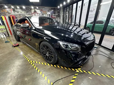 [팀카스킨 서초점] BENZ C Class Coupe 전체랩핑 제거 / 서초구 방배동