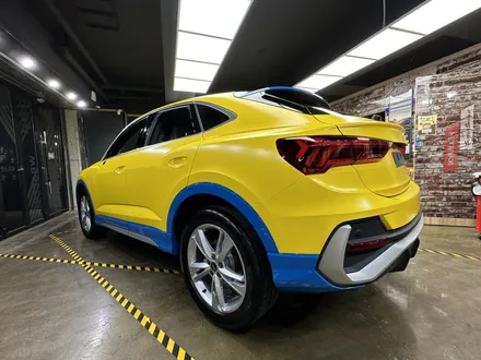 [팀카스킨 서초점] 아우디 Q3 전체랩핑 / Avery Satin yellow / 서초구 방배동