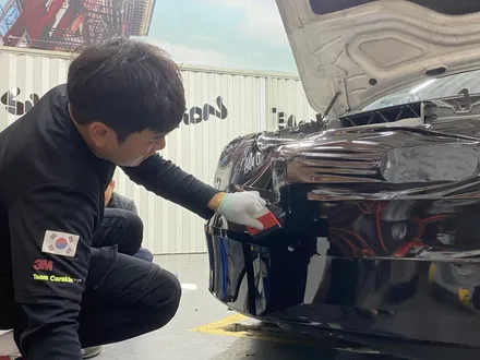 [팀카스킨 화성점] AUDI A7 유광 화이트 전체랩핑 / 서초구 방배동