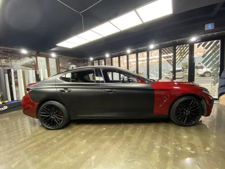 [팀카스킨 서초점] #제네시스 #G70전체랩핑 3M 2080 Satin black / 서초구 방배동