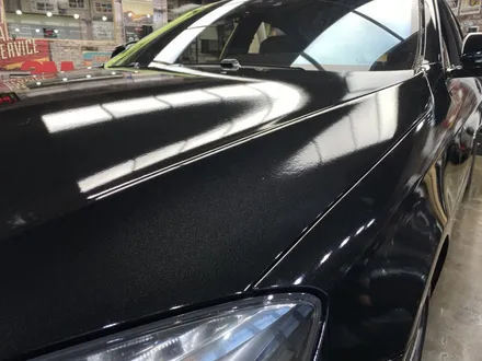 [팀카스킨 서초점] BENZ S500 3M 2080 G212 Gloss Black Metallic 전체랩핑 / 서초구 방배동
