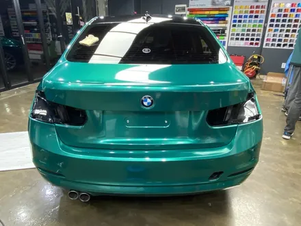 [팀카스킨 서초점] BMW 320D 전체랩핑 / 에이버리 펄 다크 그린 / 서초구 방배동