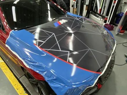 [팀카스킨 화성점] BMW M4 / 그래픽 디자인 전체랩핑 시공 / 3M 180C Graphic Film / 서초구 방배동
