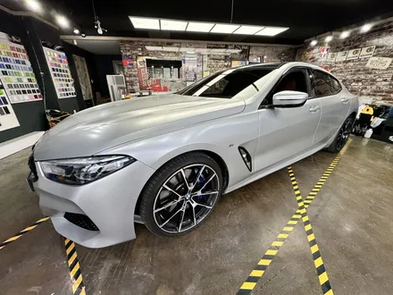 [팀카스킨 서초점] BMW 840i 앞범퍼 보험건 재시공 / 서초구 방배동