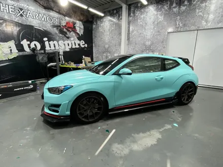[팀카스킨 화성점] 벨로스터 터보 / 3M 2080 S57 Satin Keywest Blue / 서초구 방배동
