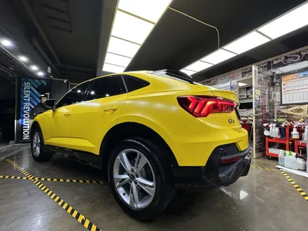 [팀카스킨 서초점] 아우디 Q3 전체랩핑 / Avery Satin yellow / 서초구 방배동