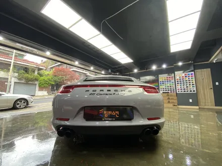 [팀카스킨 서초점] 포르쉐 911 카레라4 GTS 3M 쿨그레이 전체랩핑 / 서초구 방배동