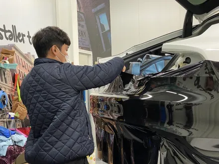 [팀카스킨 화성점] AUDI A7 유광 화이트 전체랩핑 / 서초구 방배동