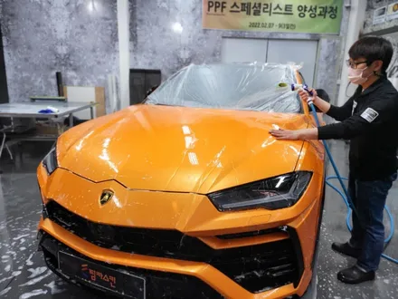 [팀카스킨 화성점] #람보르기니 #우르스 전체 PPF 시공 / #헥사아머 PPF / 서초구 방배동