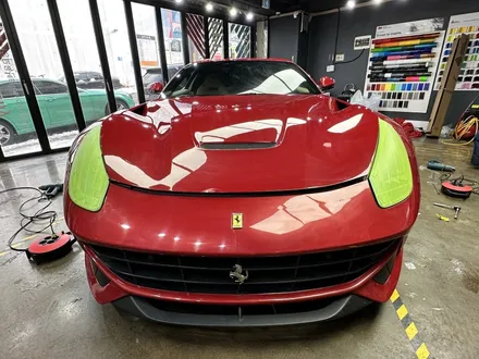 [팀카스킨 서초] 페라리 F12 Berlinetta / 에이버리 브리티쉬 그린으로 전체랩핑 / 서초구 방배동