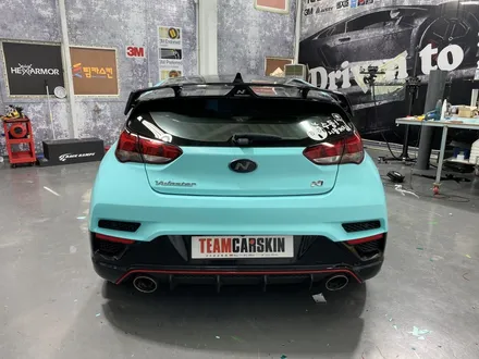 [팀카스킨 화성점] 벨로스터 터보 / 3M 2080 S57 Satin Keywest Blue / 서초구 방배동
