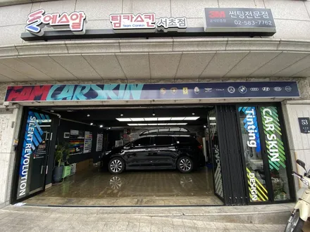 [팀카스킨 서초점] 기아 카니발 럭셔리 하프 랩핑 / 브라운메탈릭 / 서초구 방배동
