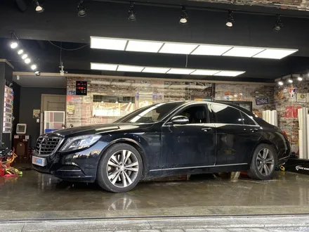[팀카스킨 서초점] BENZ S500 3M 2080 G212 Gloss Black Metallic 전체랩핑 / 서초구 방배동