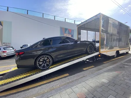 [팀카스킨 서초점] BMW M5 / 3M 2080 M27 무광 인디고 전체랩핑 / 서초구 방배동