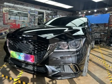 [팀카스킨 서초] 제네시스 G80 전체 크롬딜리트 / 서초구 방배동