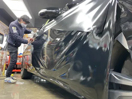 [팀카스킨 서초점] BENZ S500 3M 2080 G212 Gloss Black Metallic 전체랩핑 / 서초구 방배동