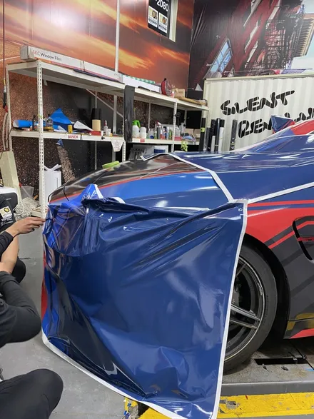 [팀카스킨 화성점] BMW M4 / 그래픽 디자인 전체랩핑 시공 / 3M 180C Graphic Film / 서초구 방배동