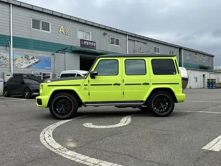 [팀카스킨 화성] 벤츠 G63 AMG 전체랩핑 / SNC Tuning 무광 네온 옐로우 / 서초구 방배동