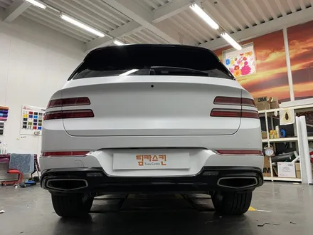 [Genesis GV80] 제네시스 GV80의 포스작렬 사틴화이트로 변신 ! #팀카스킨 #랩핑 #풀랩핑 / 서초구 방배동