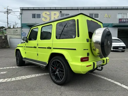 [팀카스킨 화성] 벤츠 G63 AMG 전체랩핑 / SNC Tuning 무광 네온 옐로우 / 서초구 방배동