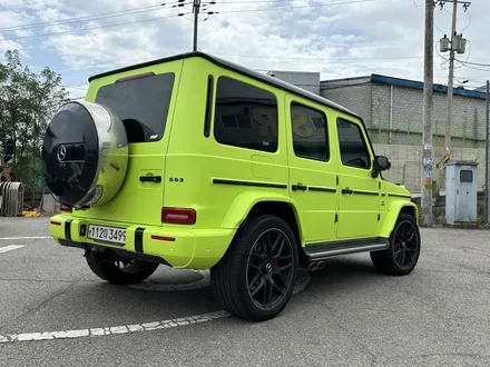 [팀카스킨 화성] 벤츠 G63 AMG 전체랩핑 / SNC Tuning 무광 네온 옐로우 / 서초구 방배동